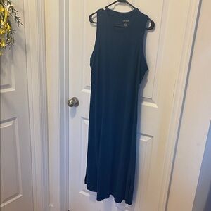 Tek Gear Sleeveless Maxi Dress in Blue
